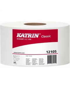 Papier toaletowy Plus Gigant S (12rolek) 3 warstwy 100% celuloza 150listków KATRIN 121050