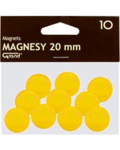 Magnesy 20mm GRAND żółte (10szt.) 130-1691 GRAND