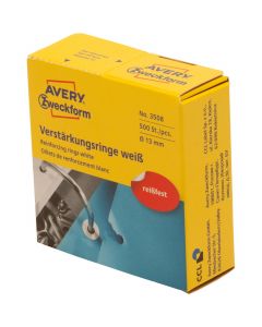 Etykieta pierścienie wzmacniające Q13mm białe 500szt 3508 AVERY ZWECKFORM