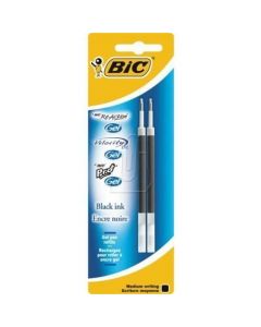 Wkłady do Pro+ React Gel / Vellocity Gel Czarne Blister 2 BIC 862228