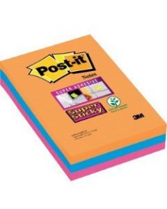 Bloczki 3M POST-IT 101x152mm BANGKOK 3x90k Super Sticky linie 70005271997