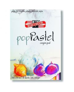 Blok do pasteli 245x345mm 20k 220g biały POP PASTEL BLO-PA245B KOH-I-NOOR