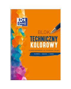 Blok techniczny OXFORD A3 10k 225G kolor 400093234