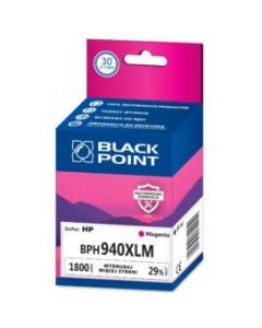 Tusz BLACK POINT (BPH940XLM) purpurowy 1800str zamiennik HP (940XL/C4908AE)