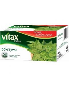 Herbata VITAX Zioła (20 torebek x 1,5g) Pokrzywa bez zawieszki