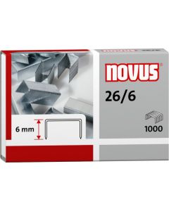 Zszywki 26/6 NOVUS (1000szt) 040-0056