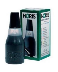 Tusz NORIS 110S 25ml czarny wodny do znakowania papieru NO110SCA/10