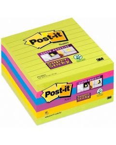 Bloczki 3M POST-IT 675-6SS 100x100mm linia Super Sticky 6x90k 70005253334