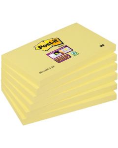 Bloczek 3M POST-IT 76x127mm żółty Super Sticky 70005197903