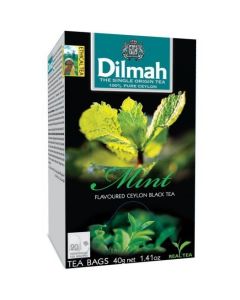 Herbata DILMAH (20 torebek) czarna z aromatem mięty 30 g