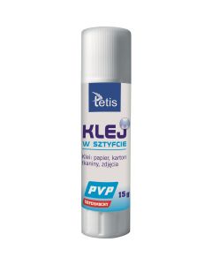 Klej w sztyfcie PVP 15g. BG112-B TETIS