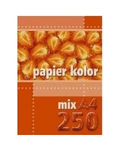 Papier ksero A4 KRESKA mix 250ark