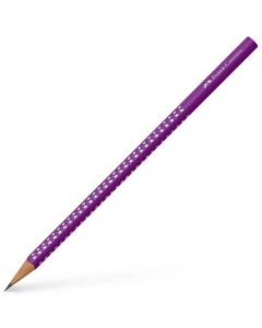 Ołówek SPARKLE B fioletowy z kryształkami FC118315 FABER-CASTELL