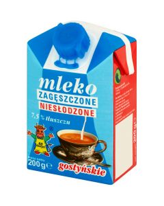 Mleko GOSTYŃ 200g niesłodzone zagęszczone 7.5%