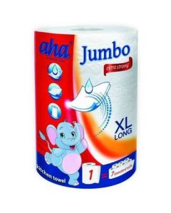 Ręcznik AHA JUMBO 2w XL Long 100% celuloza 150 listków 28,50m