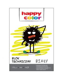 Blok techniczny A3 170g biały 3550 3040-0 HAPPY COLOR