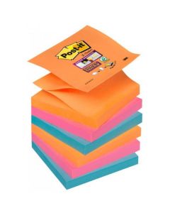 Bloczki 3M POST-IT Z-Notes 76x76mm BANGKOK 6x90k Super Sticky 70005252112