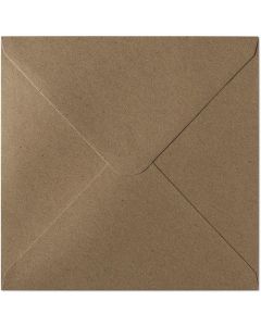 Koperta 160x160mm KRAFT ciemny beż K 120g. (10szt.) 280322 Galeria Papieru