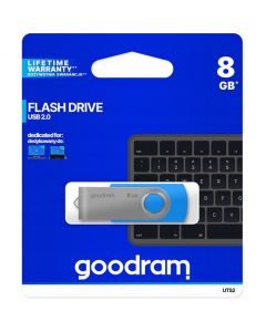 Pamięć USB 8GB GOODRAM UTS2 niebieski USB 2.0 UTS2-0080B0R11