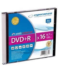 Płyta DVD+R ESPERANZA 4,7GB x16 - Slim 1 1119