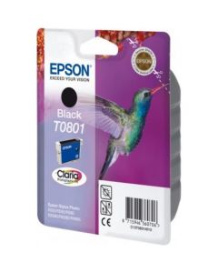 Tusz EPSON (T0801/C13T08014010) czarny 250str Stylus Photo R265/360/RX560