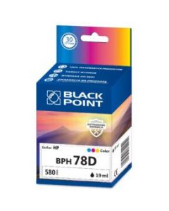 Tusz BLACK POINT (BPH78D) kolor 19ml zamiennik HP (78/C6578D) DJ920/930/940/970/980