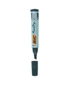 Marker ECO permanentny BIC 2300 czarny ścięta końcówka 8209263