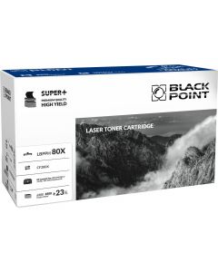 Toner BLACK POINT (LBPPH80X) czarny 8500str zamiennik HP (80X/CF280X)