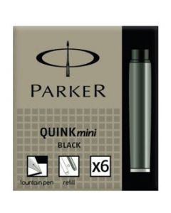 Naboje mini czarne (6szt.) 1950407 PARKER