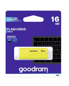 Pamięć USB 16GB GOODRAM UME2 żółty USB 2.0 UME2-0160Y0R11