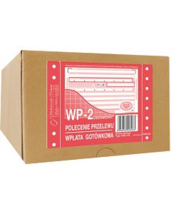 Polecenie przelewu 180x4 1/6 cala (1+1) SK-449-5k na składance komp.