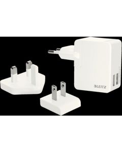 Ładowarka sieciowa LEITZ Complete z 2 portami USB 12-watowa 65200001