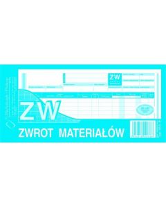 353-8 ZW Zwrot materiałów (wielo -kopia) Michalczyk i Prokop