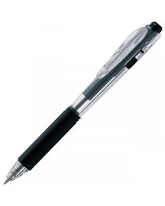 Długopis PENTEL BK437 z gumowym uchwytem automatyczny czarny