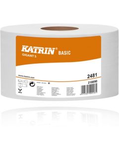 Papier toaletowy BASIC Gigant S (12) 2481 KATRIN 121258 150mx95o180