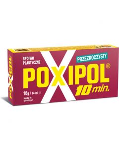 Klej POXIPOL 16g/14ml przezroczysty epoksydowy dwuskładnikowy