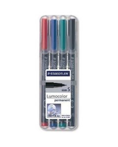 Foliopis permanentny B314 WP4 etui 4szt. STAEDTLER S314WP4