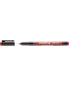 Marker niezmywalny do folii 0,6mm czerwony 141F/002/CZ ED EDDING