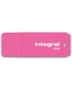 Pamięć USB 32GB INTEGRAL 2.0 NEON PINK I NFD32GBNEONPK