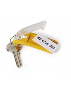 Zawieszki do kluczy (6szt.) czarne 195701 DURABLE KEY CLIP