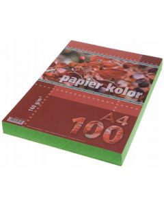 Papier ksero A4 160g KRESKA zielony 100ark