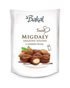 Migdały smażone solone w czekoladzie BAKAL Sweet, 80g ABAK-077