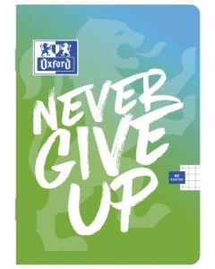 Zeszyt A5 60k kratka 90g NEVER GIVE UP 400114795 OXFORD