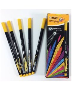 Cienkopis INTENSITY FINE żółty 950462 BIC