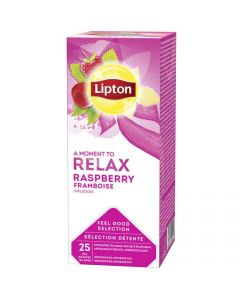 Herbata LIPTON RELAX (25 kopert *2,5g) 62,5g owocowa - Malina