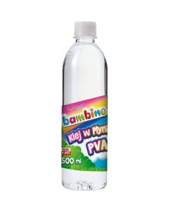 Klej w płynie PVA 500ml BAMBINO