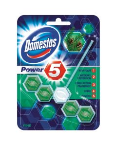 Zawieszka do toalety KOSTKA DOMESTOS POWER5 55g PINE