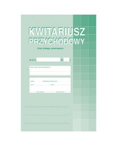 400-1 Kwitariusz przychodowy A4 30 kartek MICHALCZYK I PROKOP