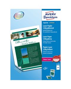 Papier do drukarek laserowych 1198-200 120g AVERY ZWECKFORM