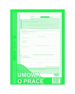 500-1N Umowa o Pracę A4 40kartek Michalczyk i Prokop